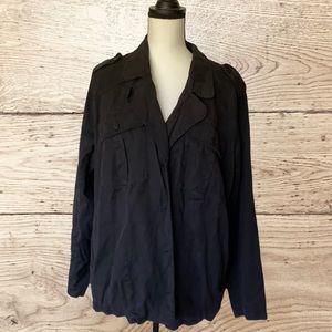 Black Lucky Brand jacket coat 2X